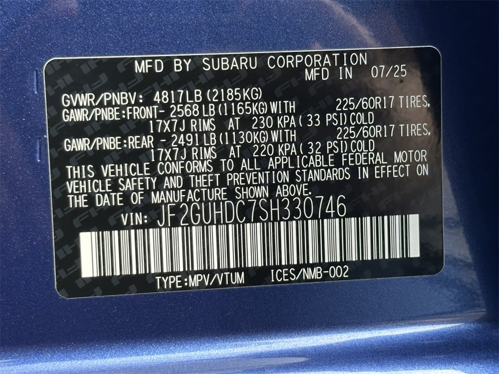 Thumbnail: 2025 Subaru Crosstrek - 18