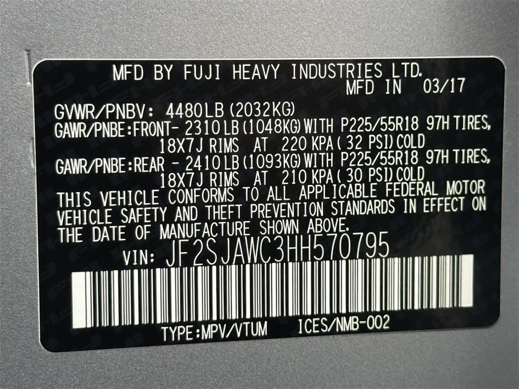 Thumbnail: 2017 Subaru Forester - 19