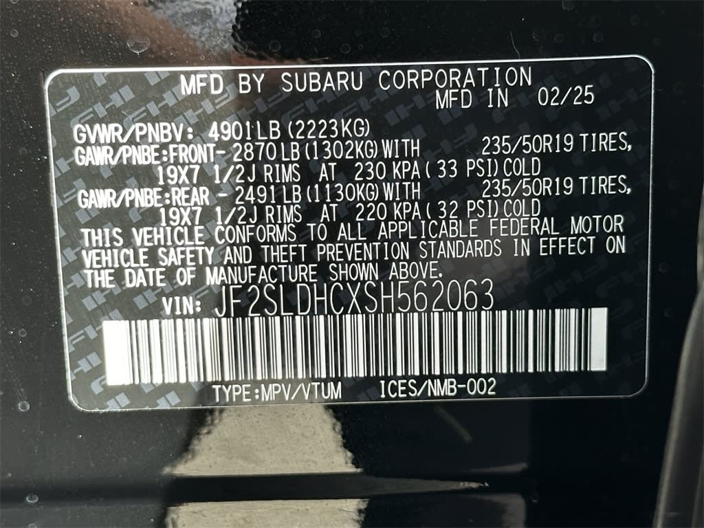 2025 Subaru Forester Sport 18