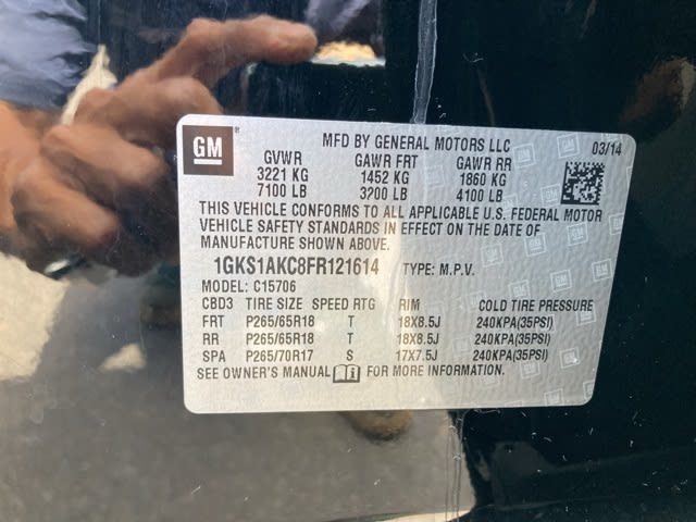 Thumbnail: 2015 GMC Yukon - 18