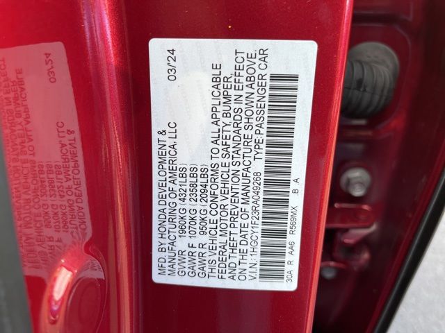 Thumbnail: 2024 Honda Accord - 18