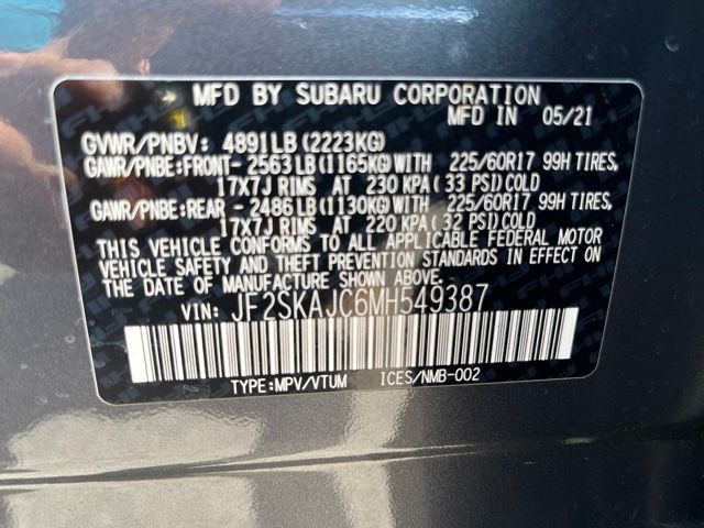 Thumbnail: 2021 Subaru Forester - 19