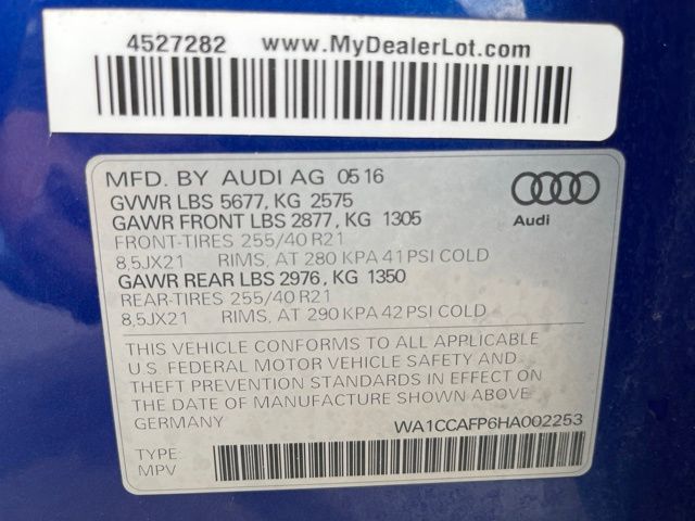 Thumbnail: 2017 Audi SQ5 - 19