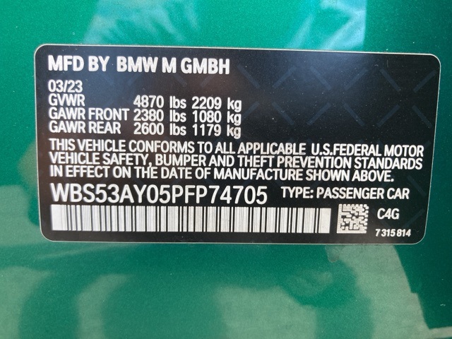 2023 BMW M3 Base 18