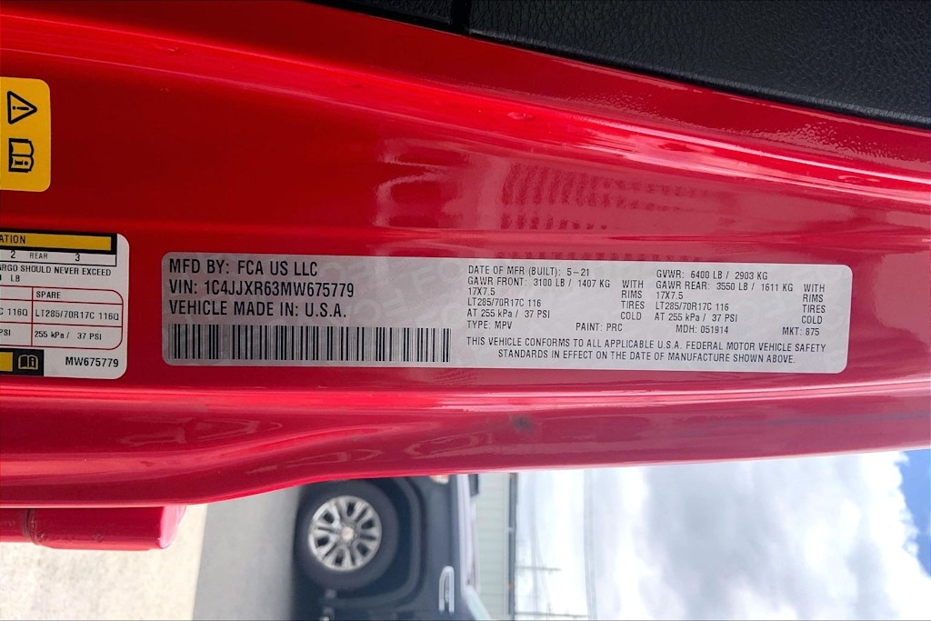 Thumbnail: 2021 Jeep Wrangler - 17