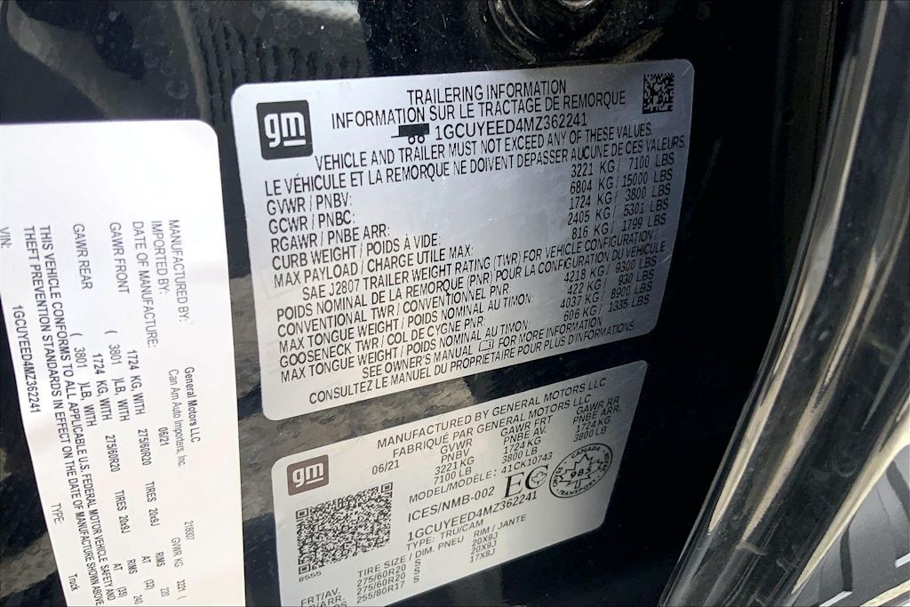 Thumbnail: 2021 Chevrolet Silverado 1500 - 21