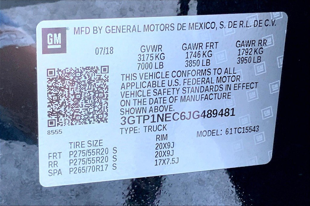 Thumbnail: 2018 GMC Sierra 1500 - 18