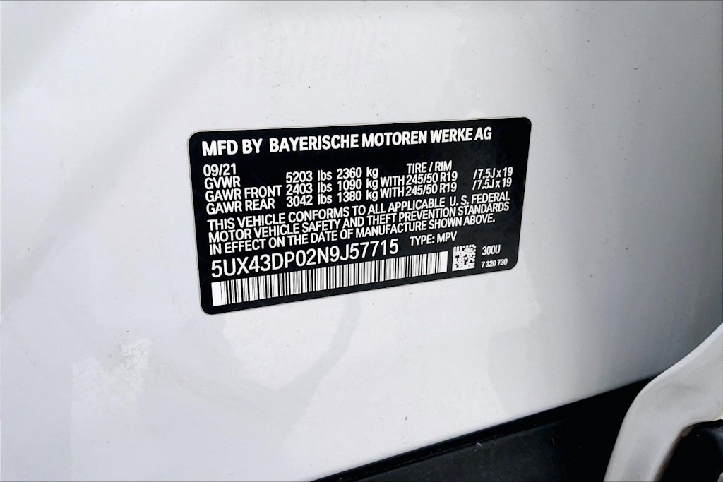 Thumbnail: 2022 BMW X3 - 21