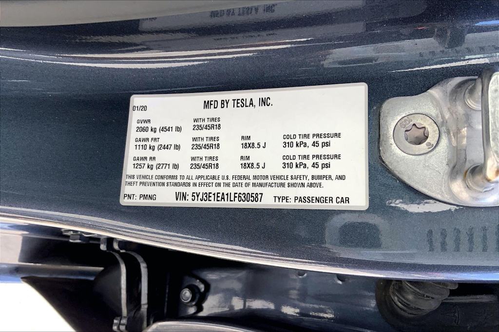 Thumbnail: 2020 Tesla Model 3 - 19