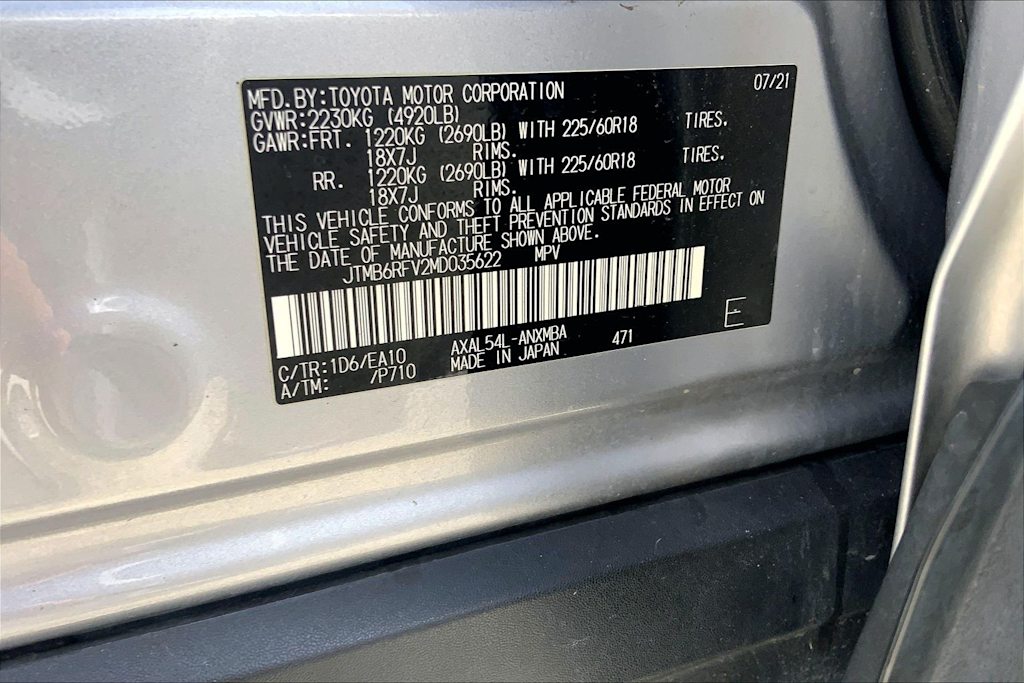 Thumbnail: 2021 Toyota RAV4 - 21