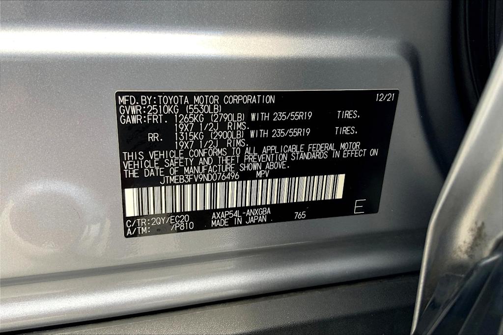 Thumbnail: 2022 Toyota RAV4 - 21