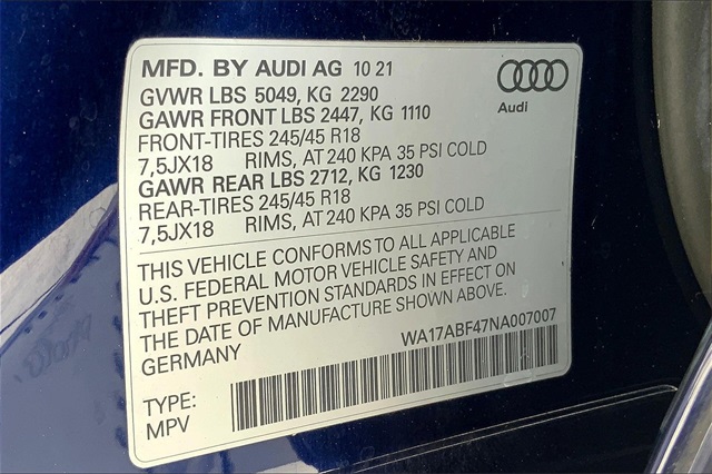 2022 Audi A4  20