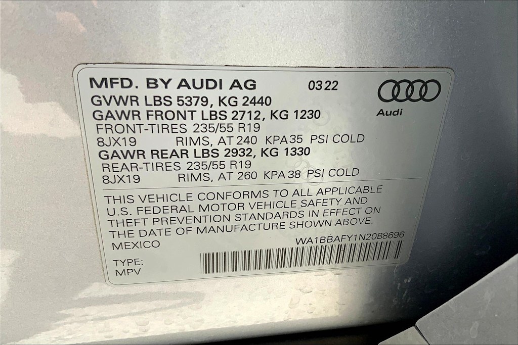 Thumbnail: 2022 Audi Q5 - 19