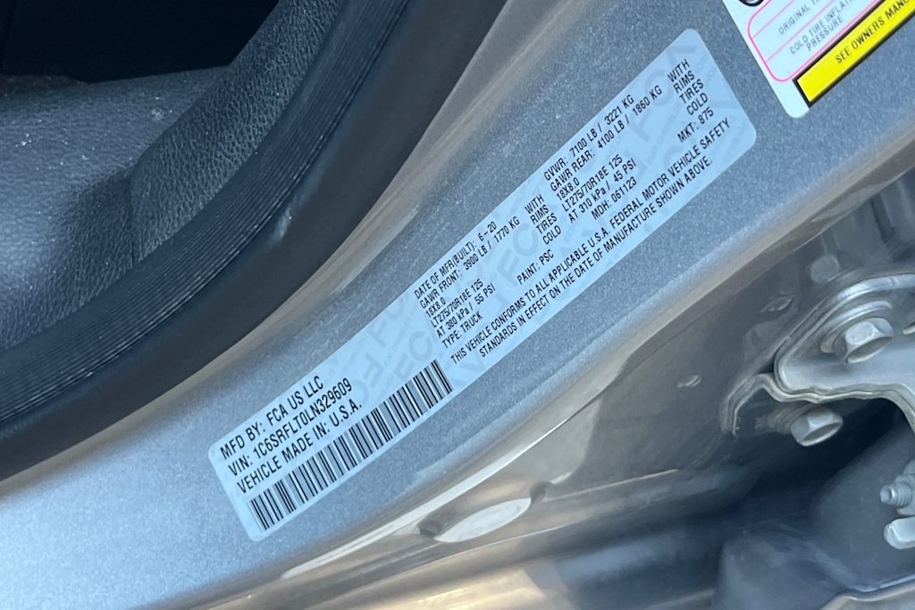 Thumbnail: 2020 RAM 1500 - 18