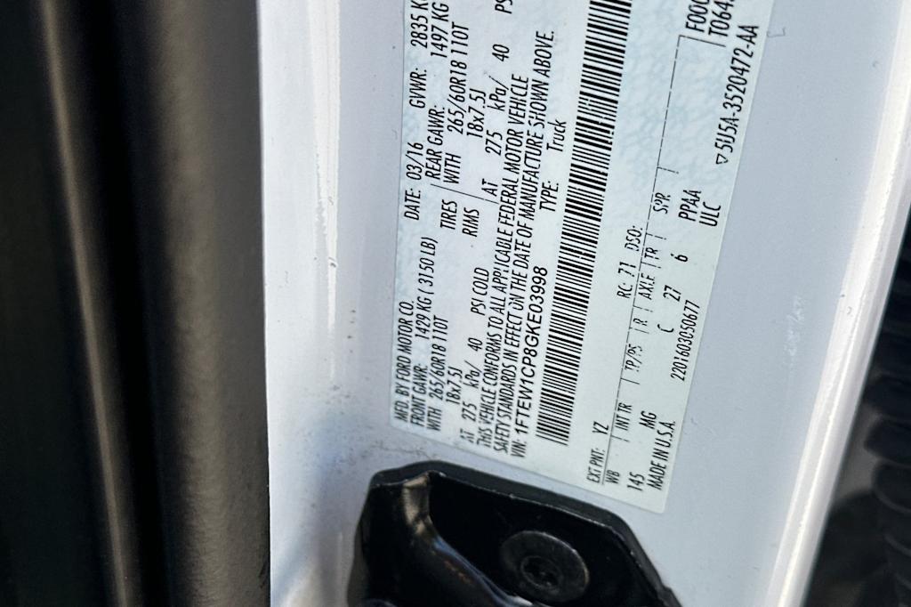 2016 Ford F-150 XLT 16