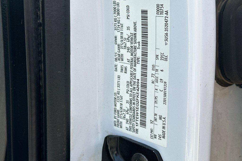 Thumbnail: 2015 Ford F-150 - 17