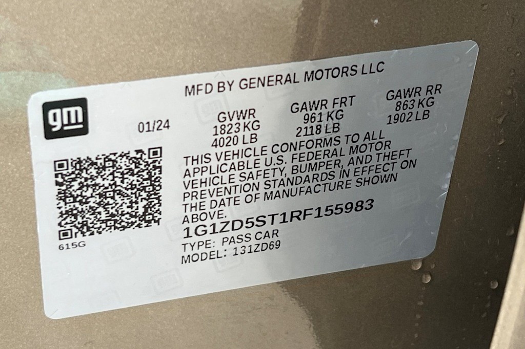 Thumbnail: 2024 Chevrolet Malibu - 18