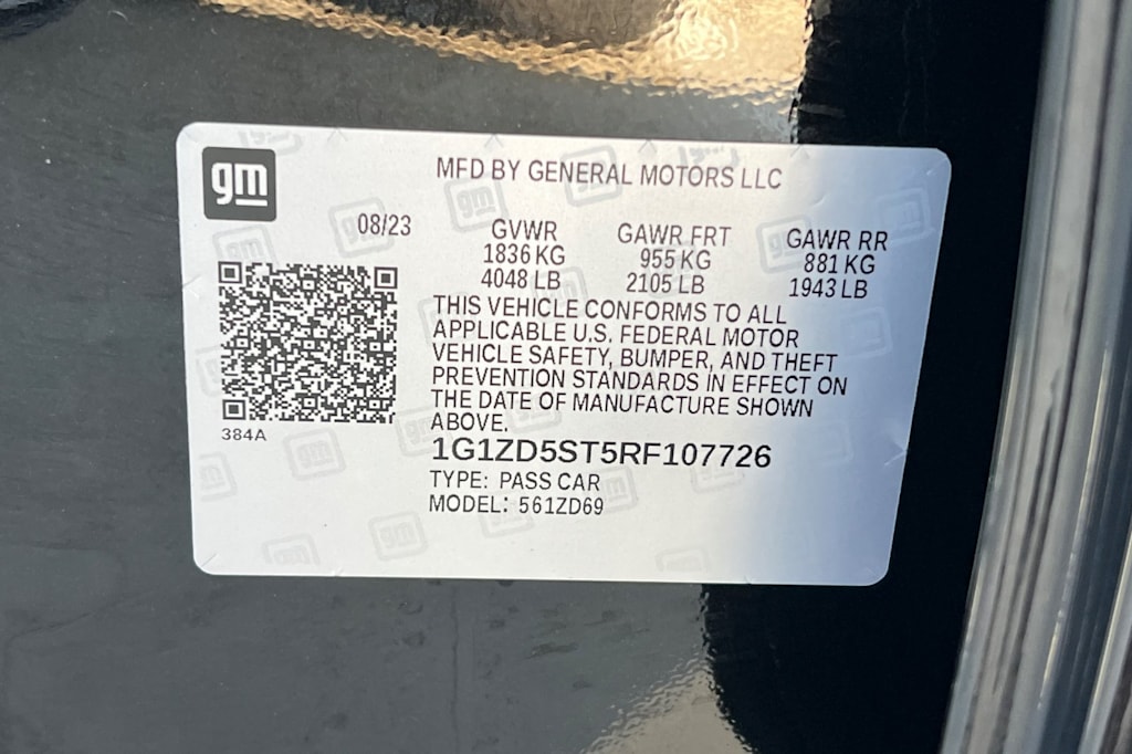 Thumbnail: 2024 Chevrolet Malibu - 18