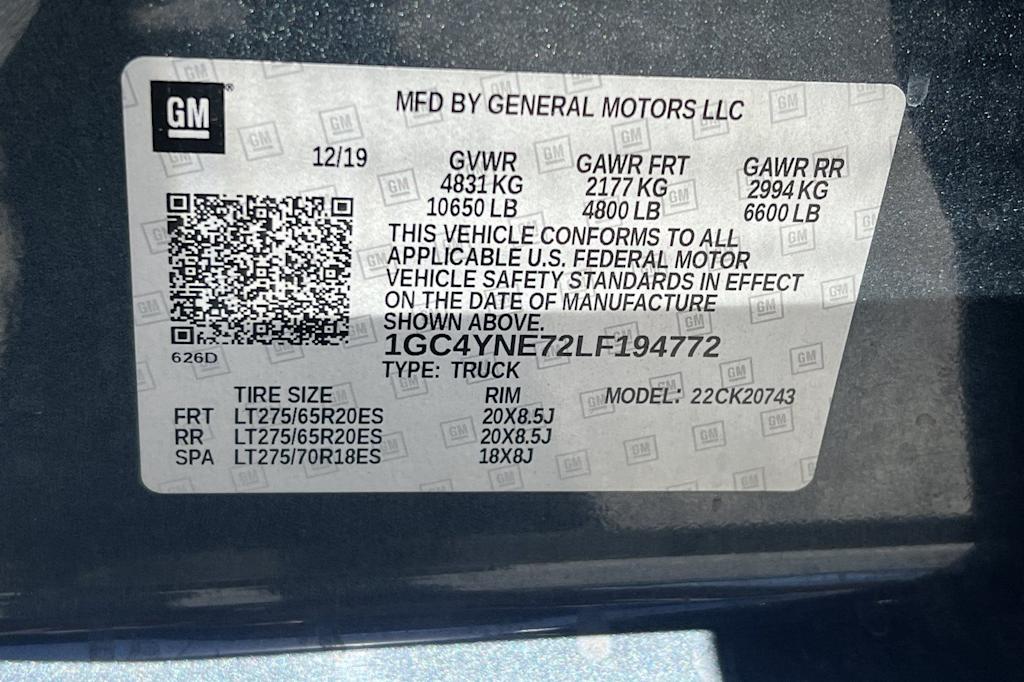 Thumbnail: 2020 Chevrolet Silverado 2500 - 14