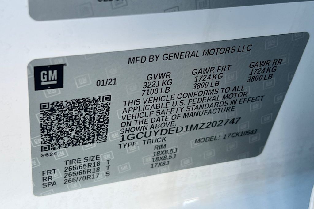 Thumbnail: 2021 Chevrolet Silverado 1500 - 16