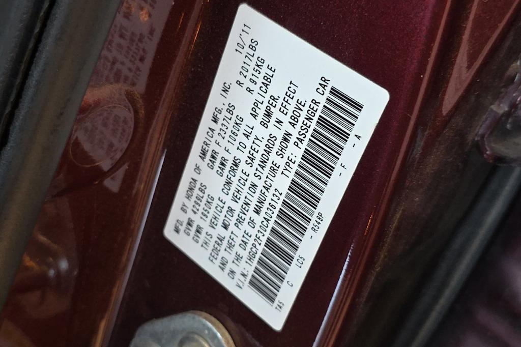Thumbnail: 2012 Honda Accord - 16