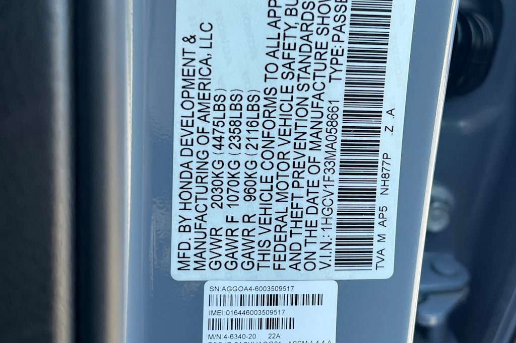 Thumbnail: 2021 Honda Accord - 18