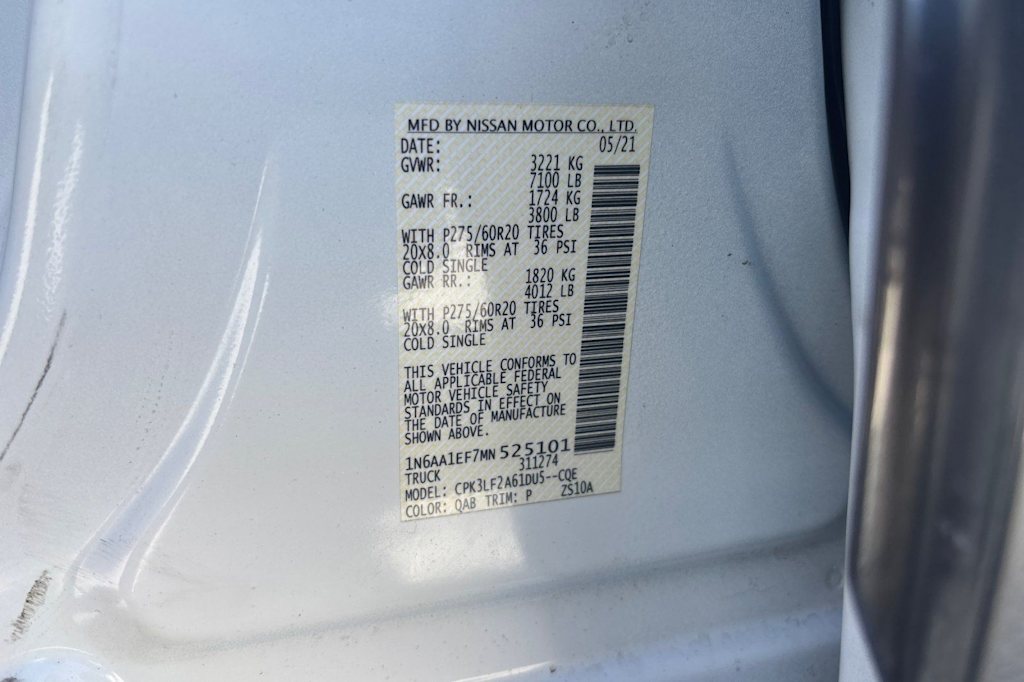 Thumbnail: 2021 Nissan Titan - 15