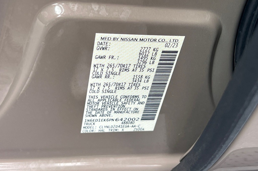 Thumbnail: 2023 Nissan Frontier - 18