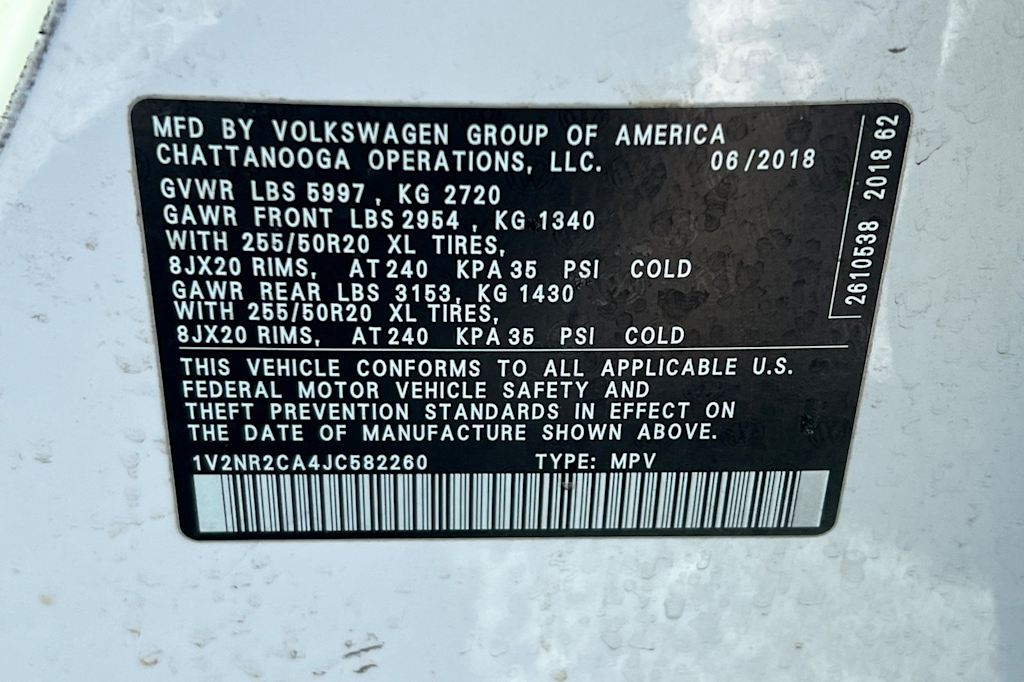 Thumbnail: 2018 Volkswagen Atlas - 17