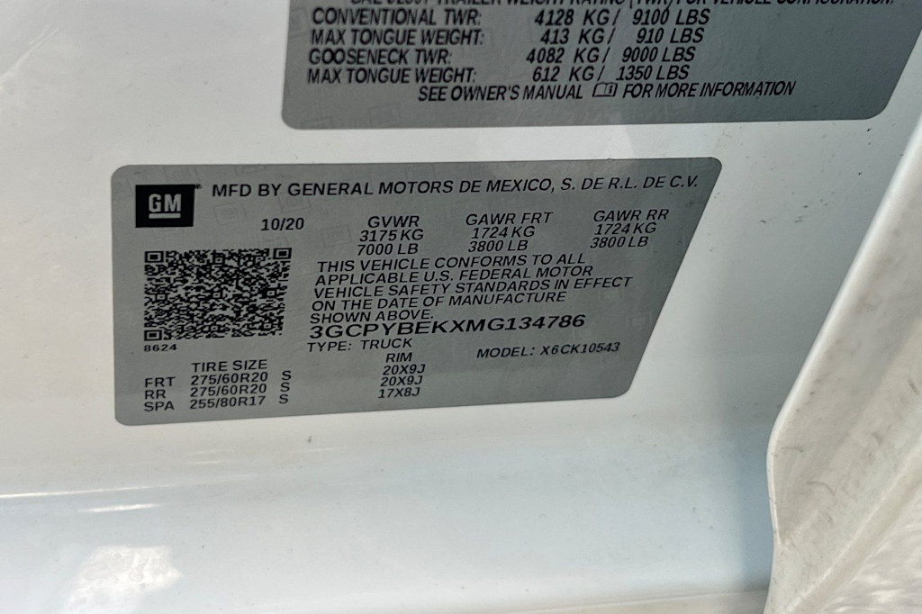 Thumbnail: 2021 Chevrolet Silverado 1500 - 16