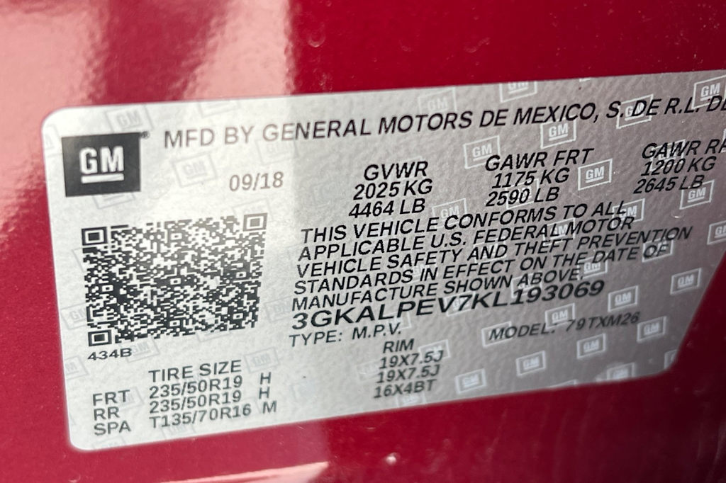 Thumbnail: 2019 GMC Terrain - 18