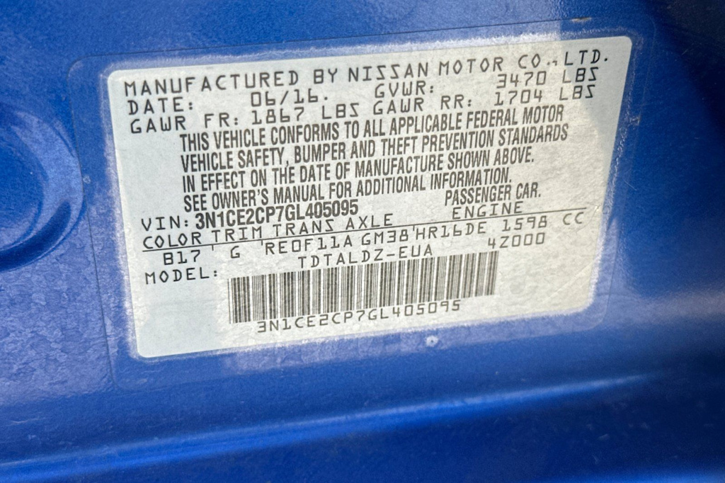 Thumbnail: 2016 Nissan Versa Note - 17