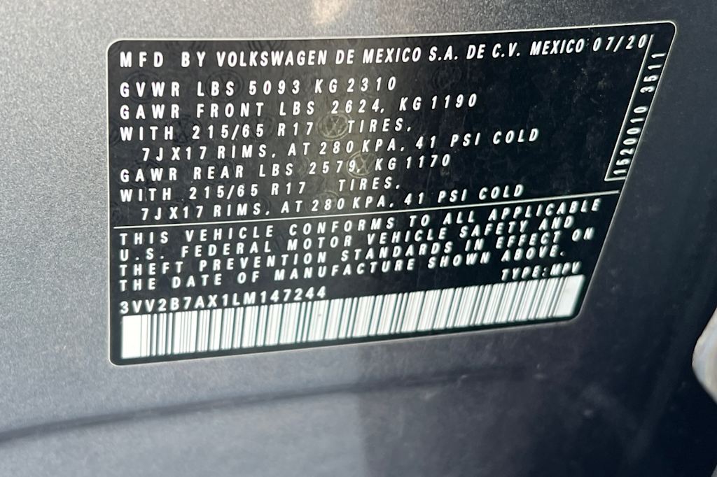 Thumbnail: 2020 Volkswagen Tiguan - 19