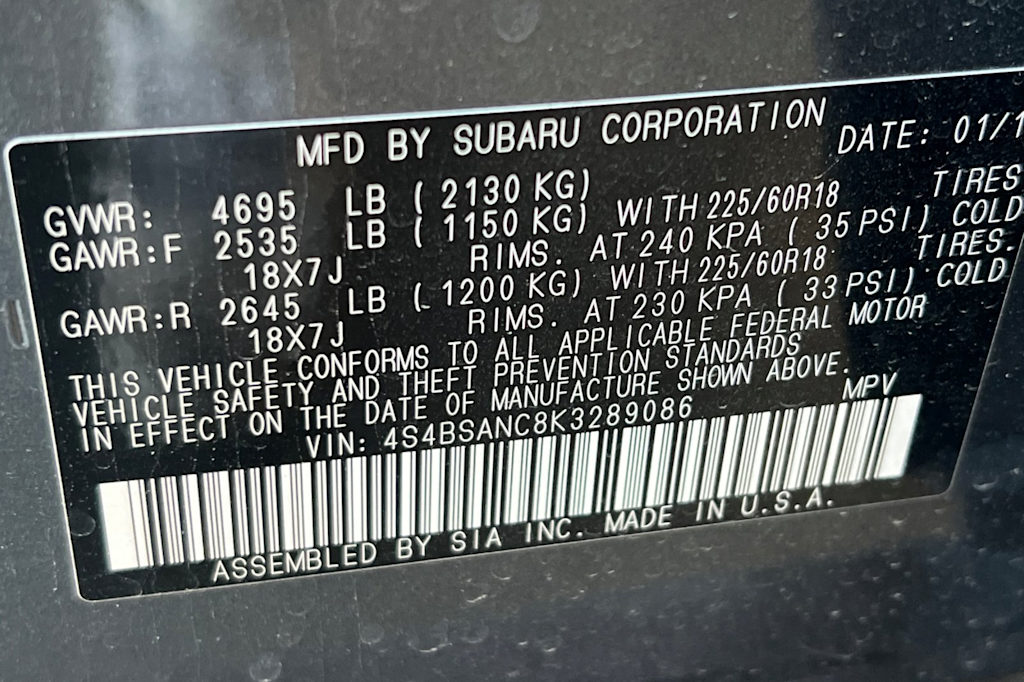 Thumbnail: 2019 Subaru Outback - 19