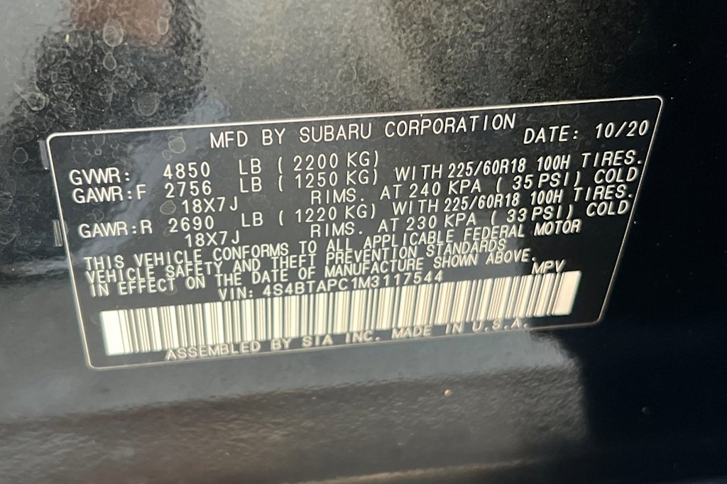 Thumbnail: 2021 Subaru Outback - 18