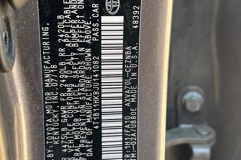 Thumbnail: 2018 Toyota Camry - 18