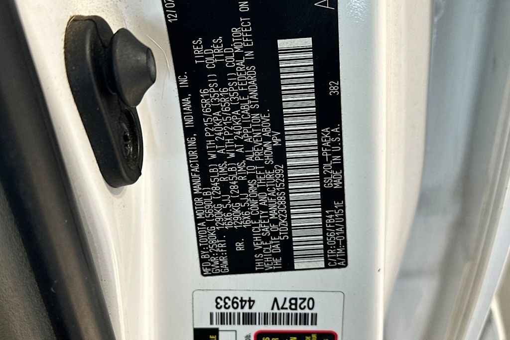 Thumbnail: 2008 Toyota Sienna - 19