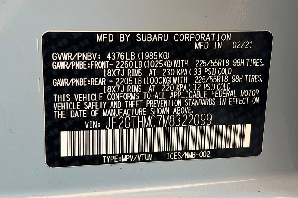 Thumbnail: 2021 Subaru Crosstrek - 17