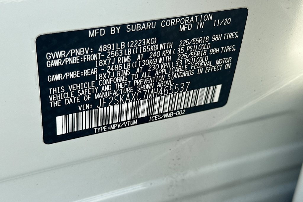 Thumbnail: 2021 Subaru Forester - 18