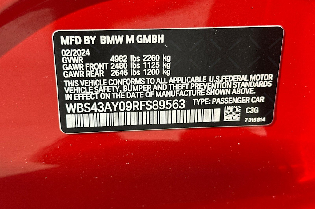 Thumbnail: 2024 BMW M3 - 18