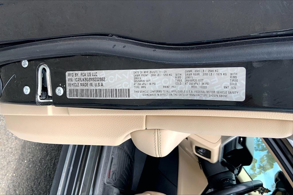 Thumbnail: 2021 Jeep Grand Cherokee L - 21