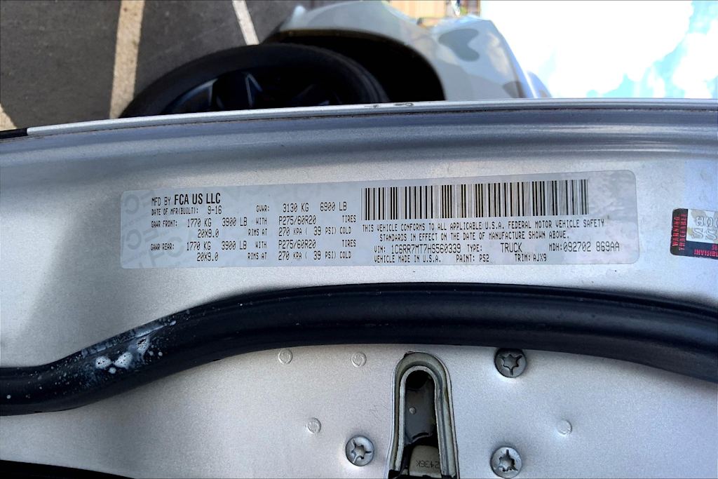 Thumbnail: 2017 RAM 1500 - 19