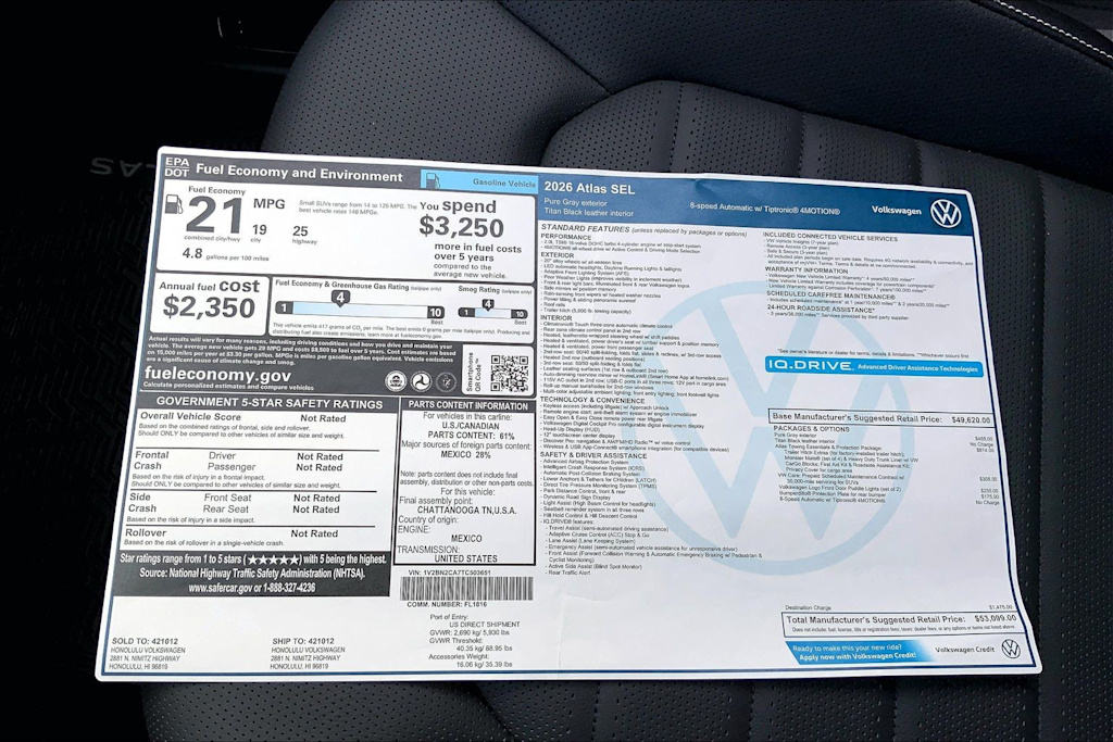 Thumbnail: 2026 Volkswagen Atlas - 23