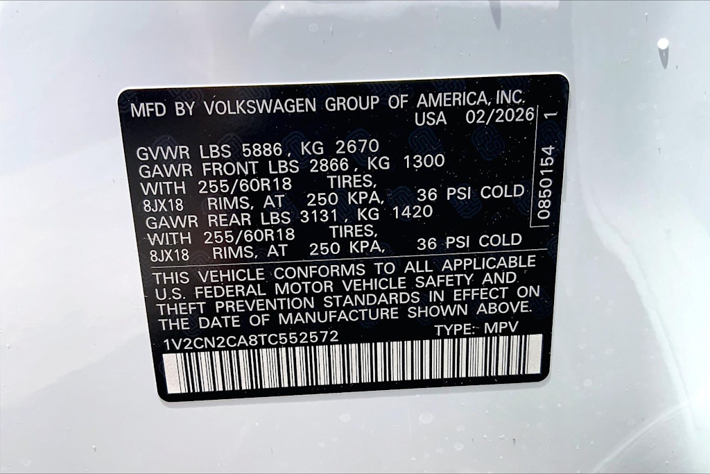 Thumbnail: 2026 Volkswagen Atlas - 19