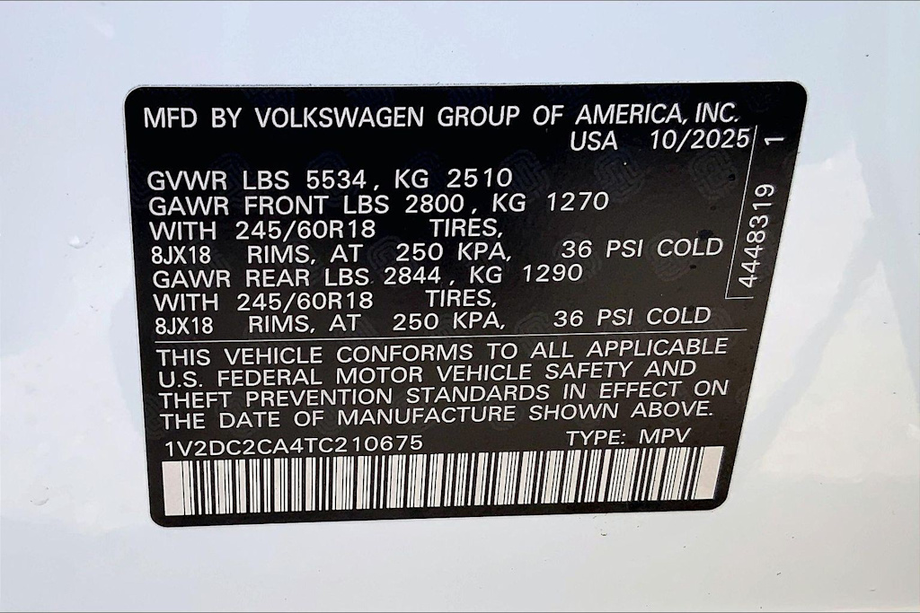 Thumbnail: 2026 Volkswagen Atlas - 19