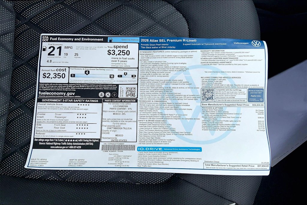 Thumbnail: 2026 Volkswagen Atlas - 16