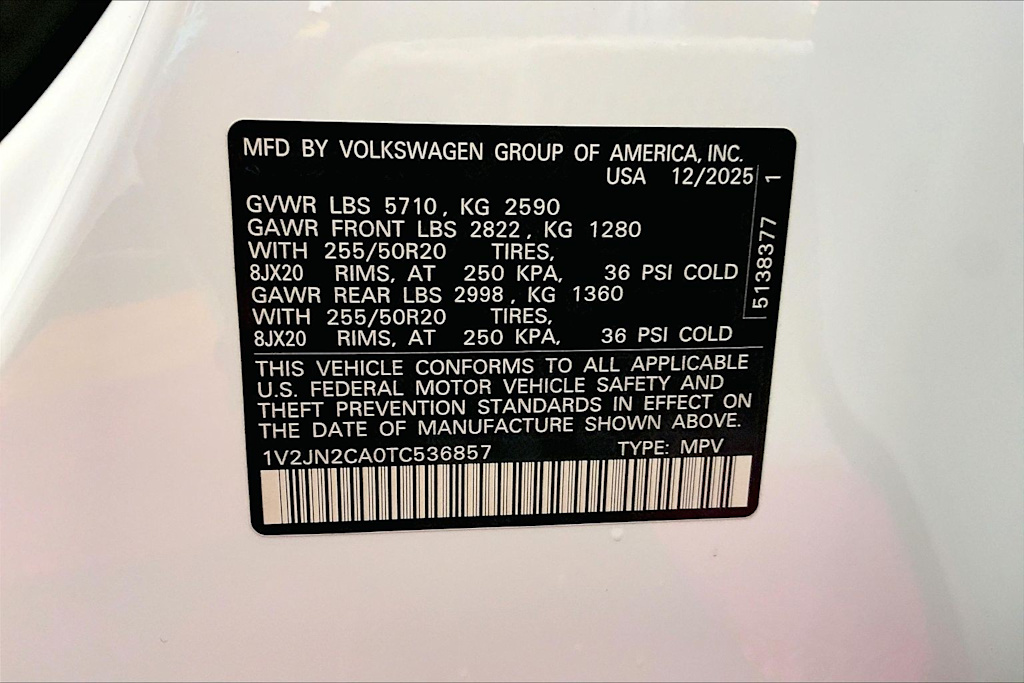 Thumbnail: 2026 Volkswagen Atlas - 19