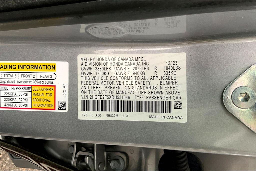 Thumbnail: 2024 Honda Civic - 21