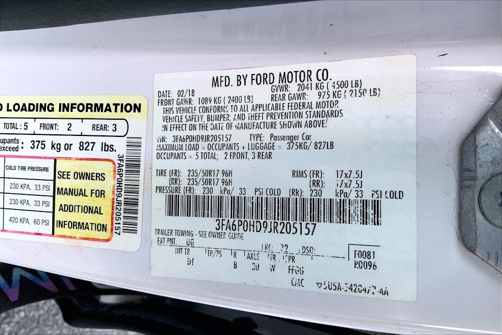 Thumbnail: 2018 Ford Fusion - 21