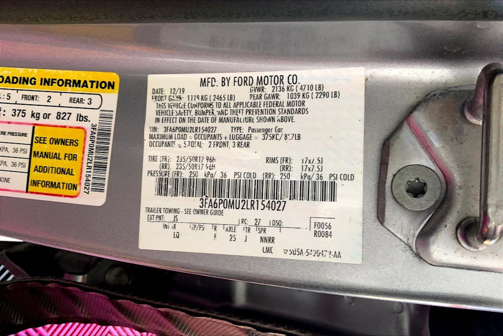 Thumbnail: 2020 Ford Fusion - 21